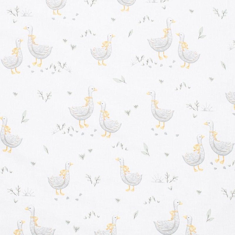 2-dielne posteľné obliečky New Baby Husičky 90/120 cm