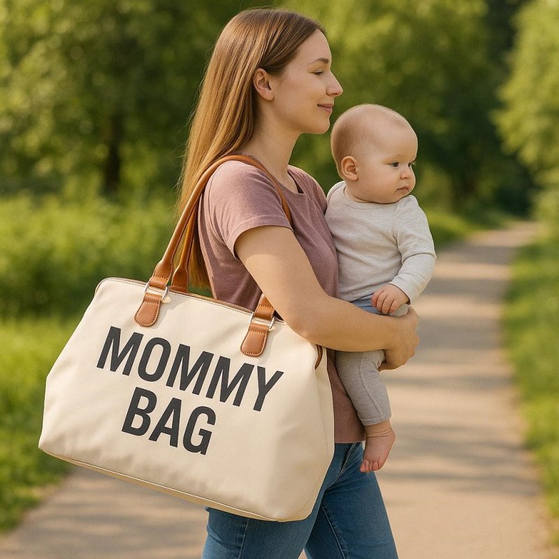 Taška pre mamičku Mommy Bag béžová