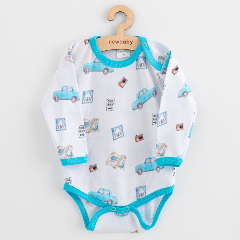 Dojčenské body New Baby Classic II cars