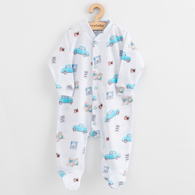 Dojčenský overal New Baby Classic II cars