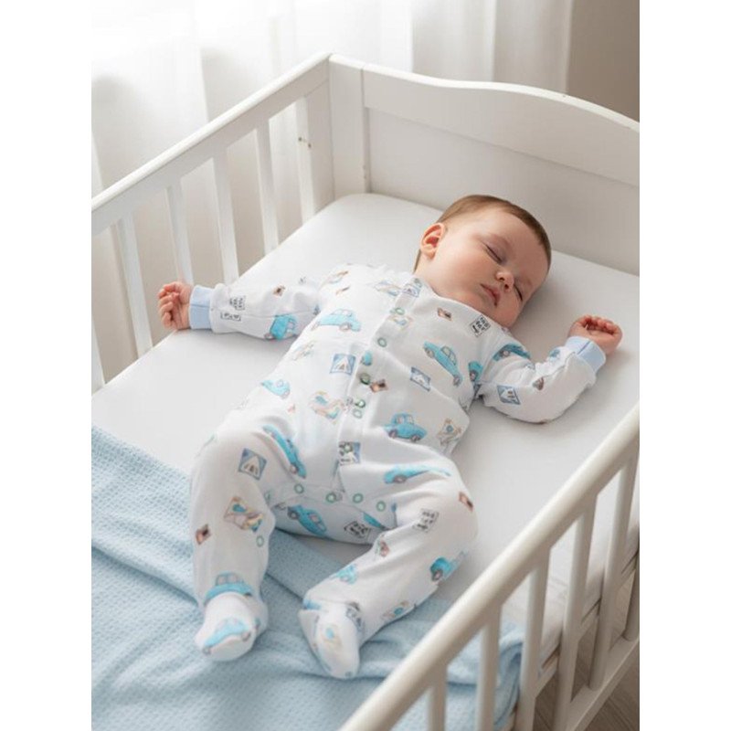 Dojčenský overal New Baby Classic II cars