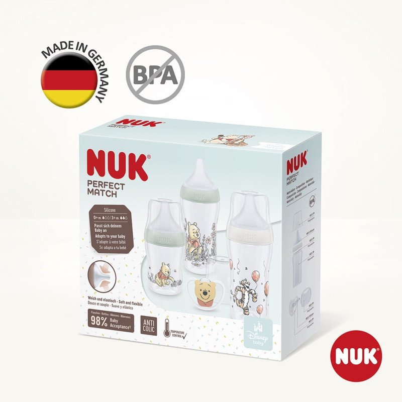 NUK Perfect Match Disney Winnie the Pooh Set