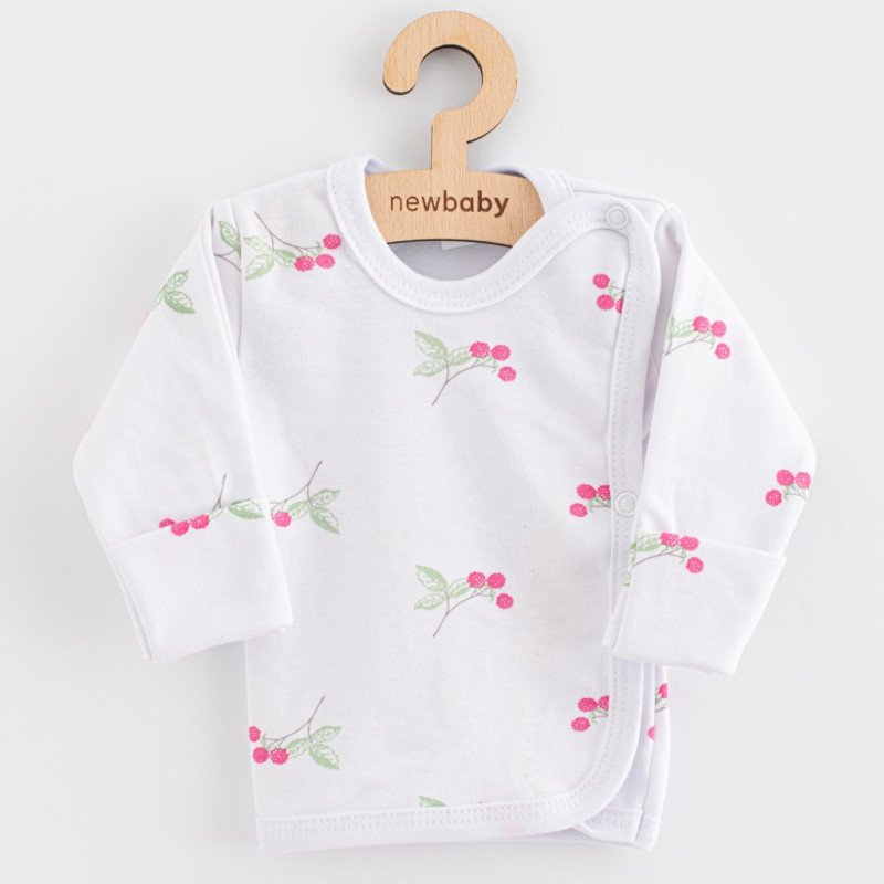 Dojčenská košieľka New Baby Classic II raspberry