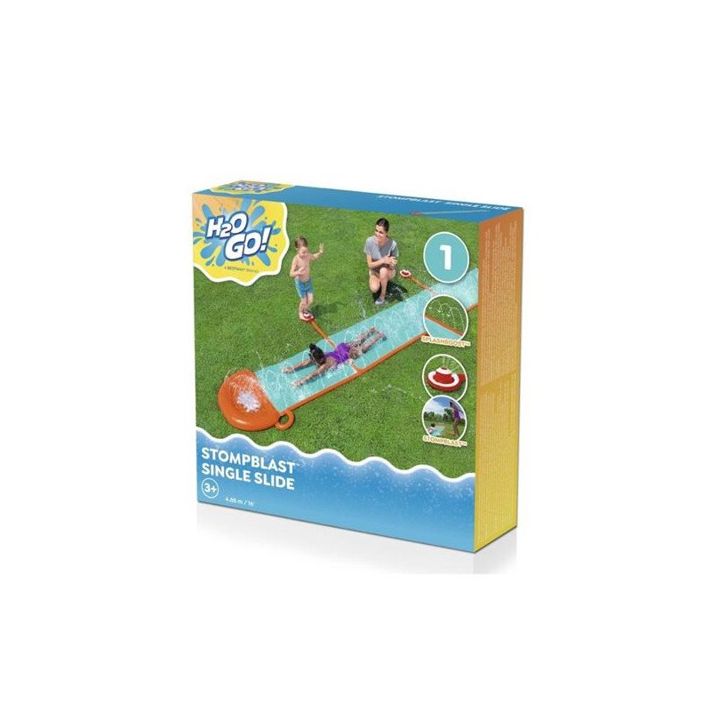 Detská vodná šmykľavka so sprškami Bestway H2OGO! StomBlast 4,88 m