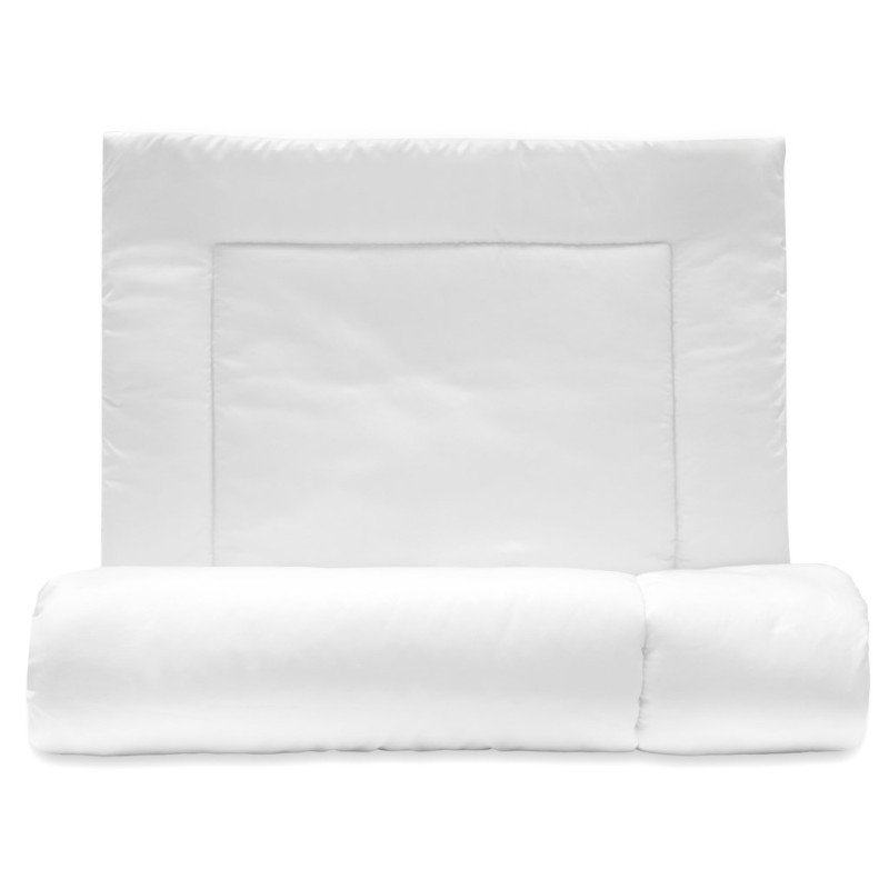 Luxusné výplne New Baby z mikrovlákna vankúš a perinka 100/135 biela