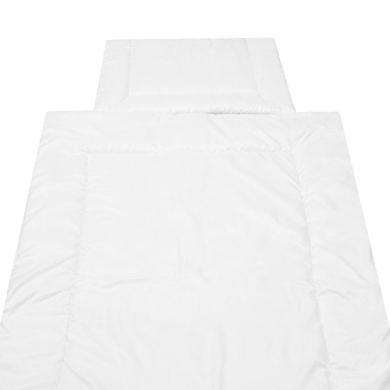 Luxusné výplne New Baby z mikrovlákna vankúš a perinka 100/135 biela
