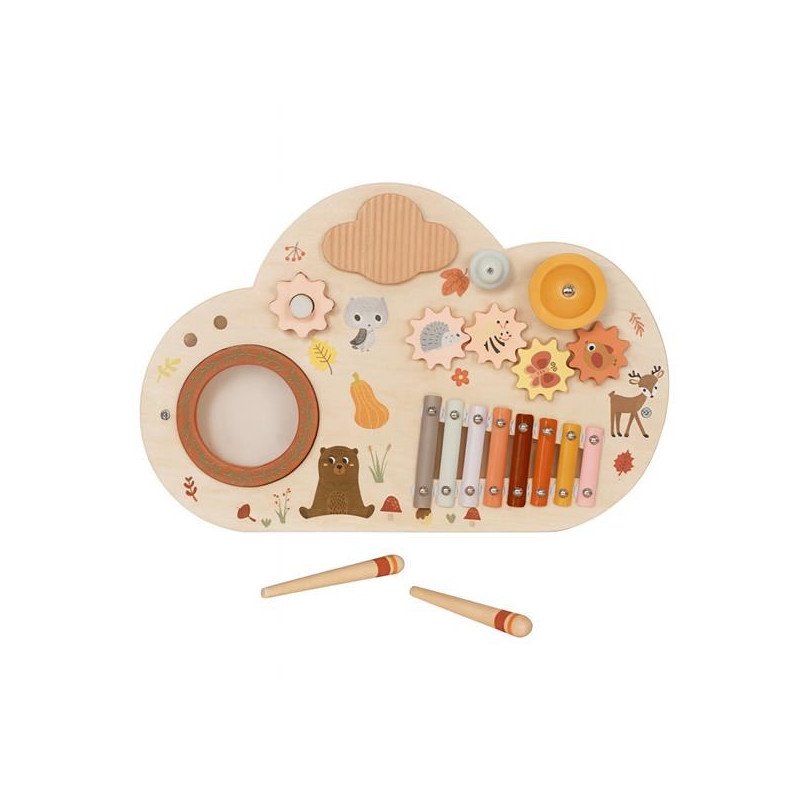 Activity Board Montessori Zvieratká Baby Mix