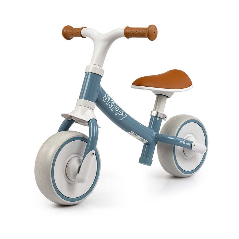 Detské odrážadlo kolo Milly Mally Skippy blue
