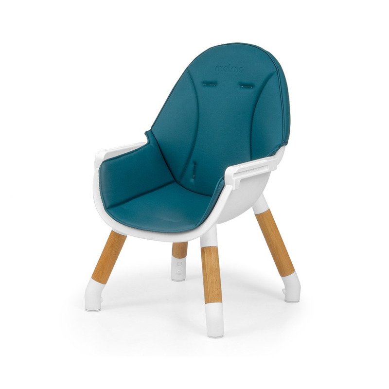 Jedálenská stolička Milly Mally 2v1 Malmo dark green