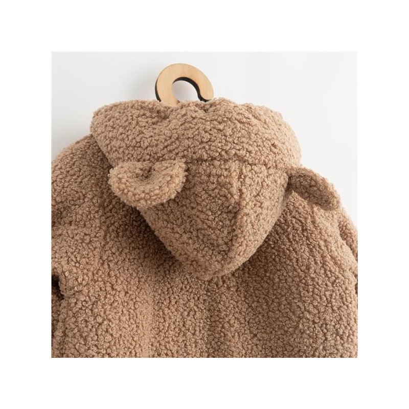 Dojčenský zimný overal bez šľapiek New Baby Teddy Winter