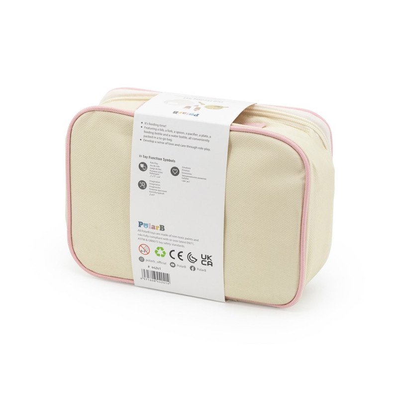 Drevený set na kŕmenie bábik Viga