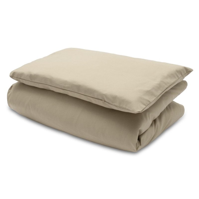 Bavlnený set do postieľky s výplňou New Baby 90x120 cm beige