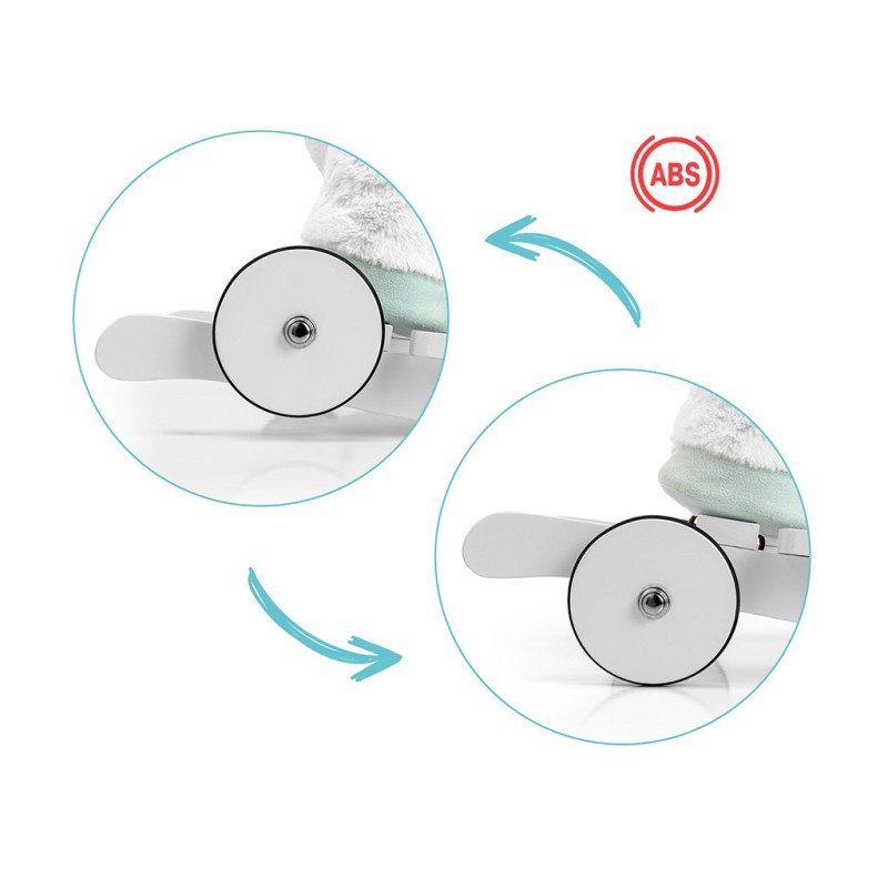 Hojdací koník s melódiou a kolieskami Milly Mally Polly Jednorožec