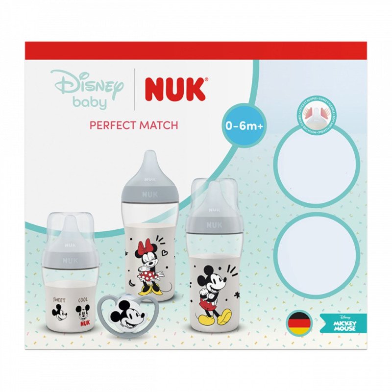 NUK Perfect Match Disney Mickey Mouse Set