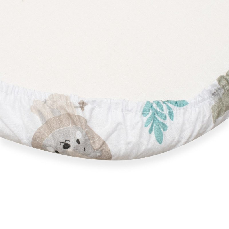Bavlnené prestieradlo do kočíka New Baby Safari II 35x75 cm