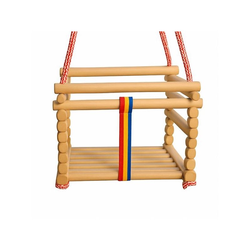 Detská hojdačka buková Baby Mix prírodná