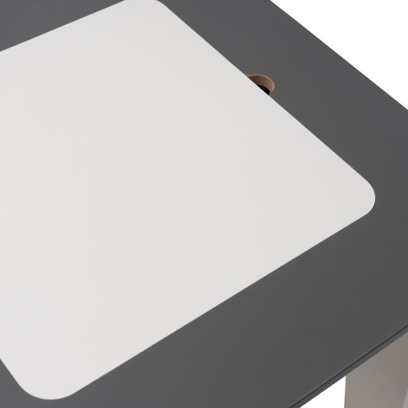 Detský stôl a stolička Baby mix Leaf Grey