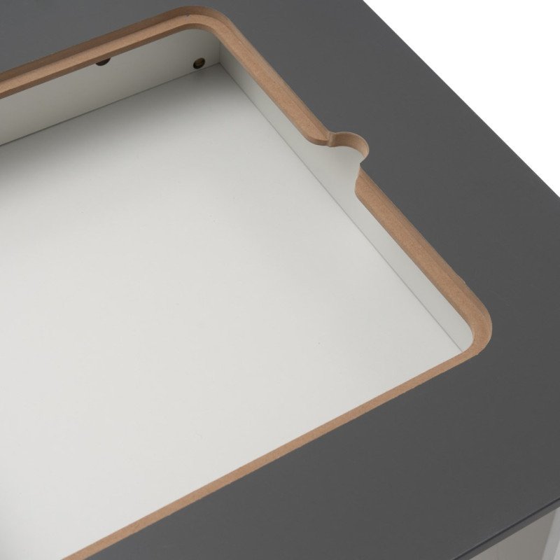 Detský stôl a stolička Baby mix Leaf Grey