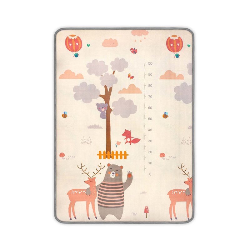Obojstranná penová podložka Milly Mally Kinder Animals 178x120 cm