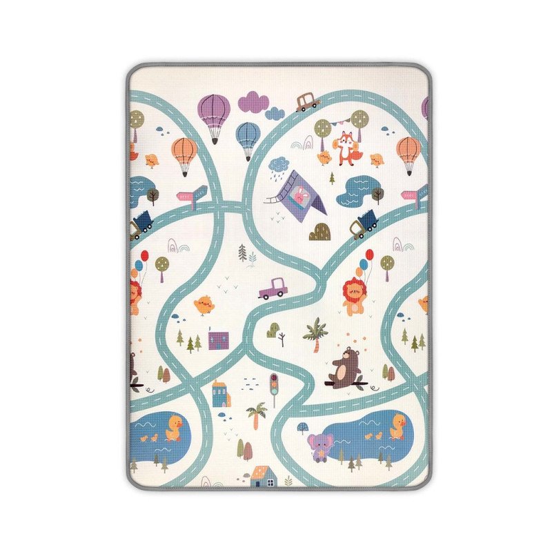 Obojstranná penová podložka Milly Mally Kinder Animals 178x120 cm