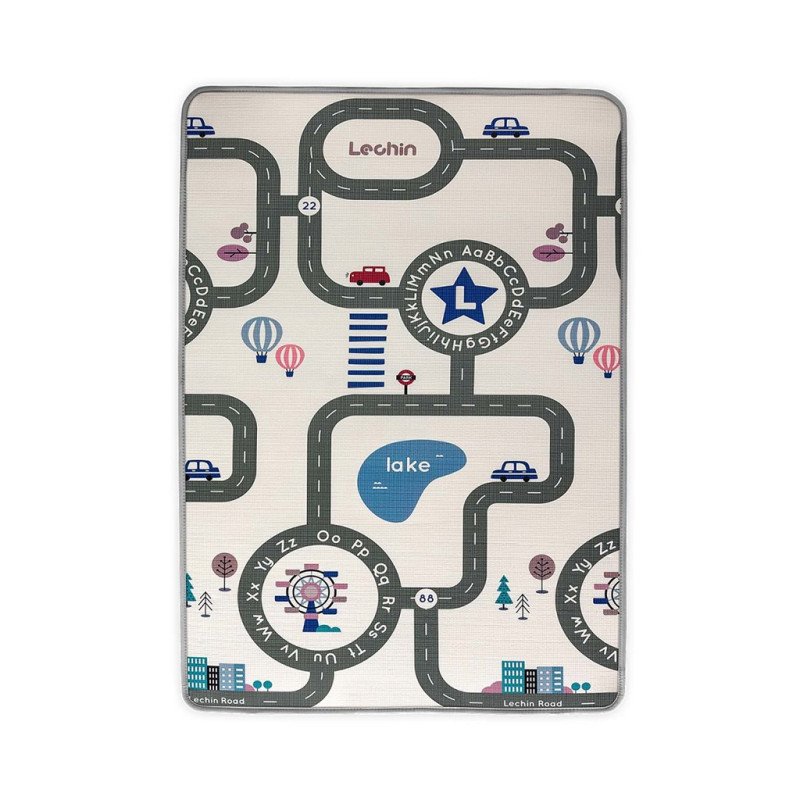 Obojstranná penová podložka Milly Mally Kinder City 178x120 cm