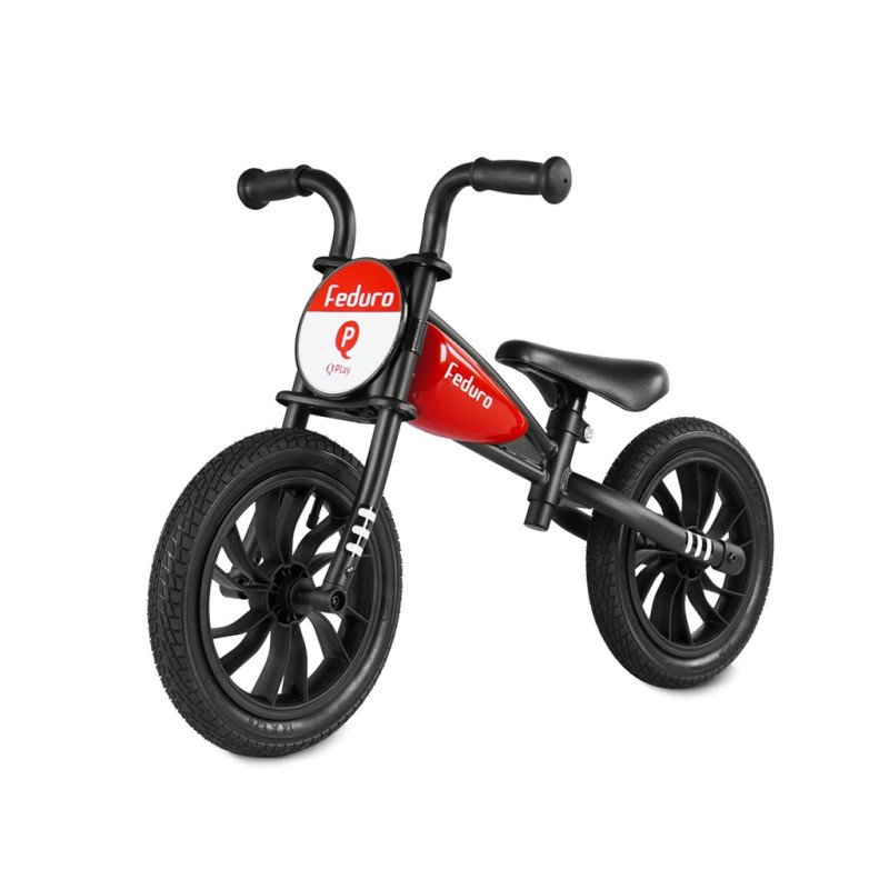 Detský balančný bicykel Qplay Feduro red
