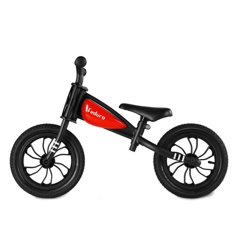 Detský balančný bicykel Qplay Feduro red