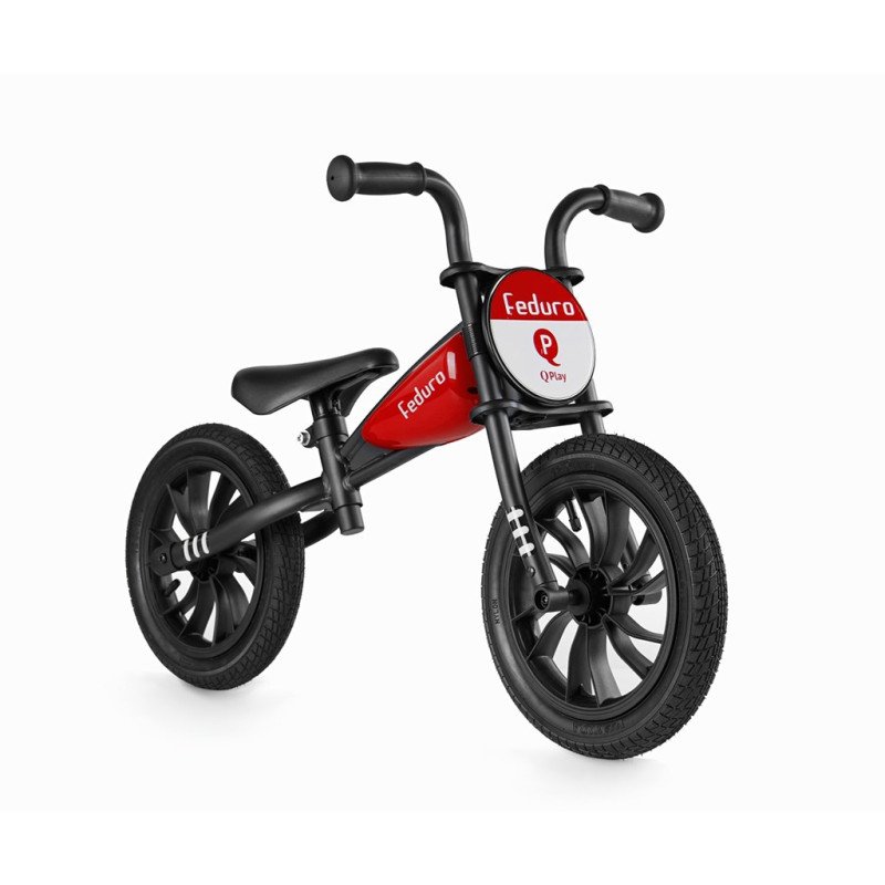 Detský balančný bicykel Qplay Feduro red