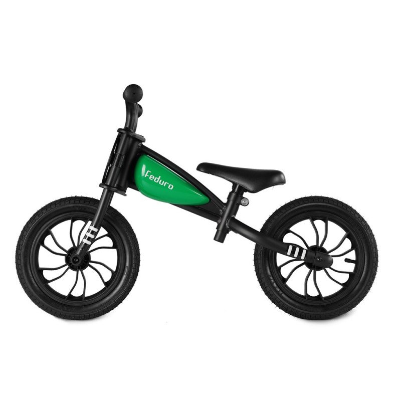 Detský balančný bicykel Qplay Feduro green