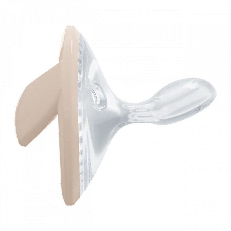 Cumlík NUK Perfect Match 0-6m 2 ks beige/red