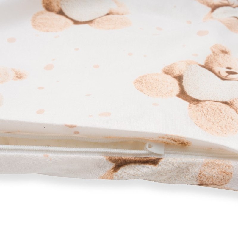 2-dielne posteľné obliečky New Baby Love Teddy Bear 90/120 cm beige