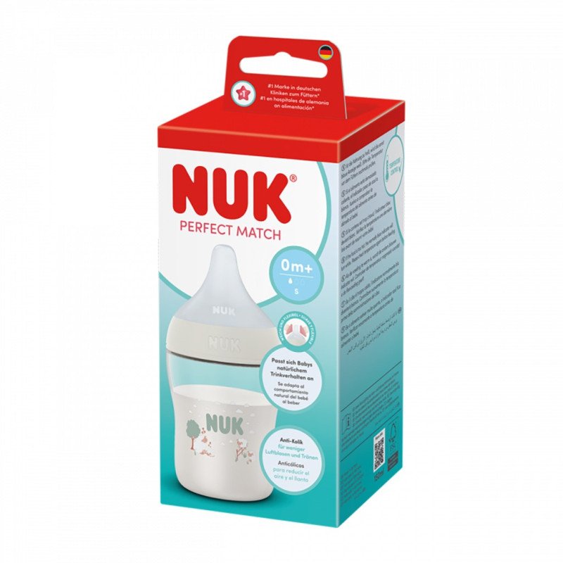 Dojčenská fľaša NUK Perfect Match Temperature Control 150 ml Sheep