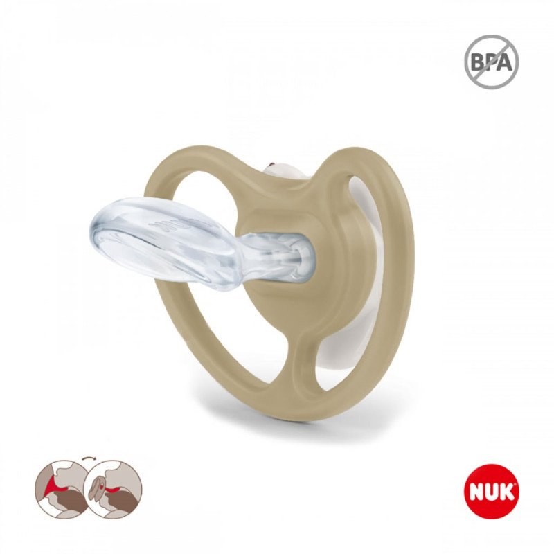 Cumlík NUK Perfect Match Air Disney Mickey Mouse  0–6 mesiacov red