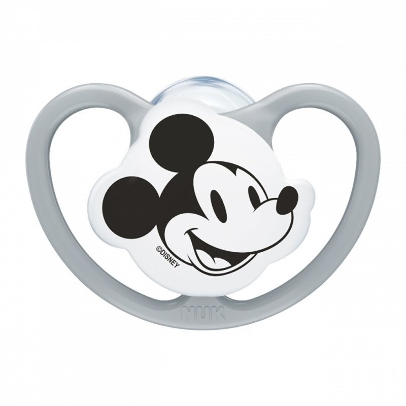 Cumlík NUK Perfect Match Air Disney Mickey Mouse  0–6 mesiacov grey
