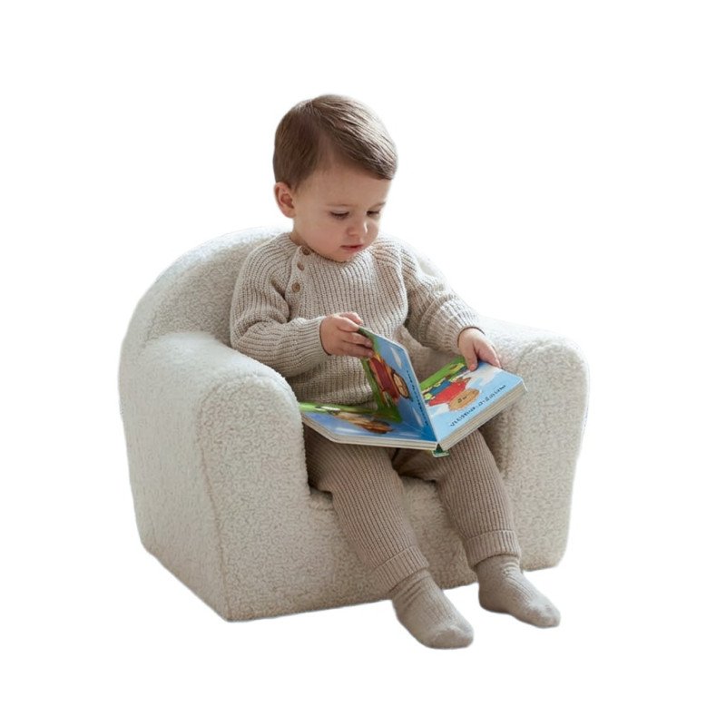 Detské kreslo New Baby Teddy cream