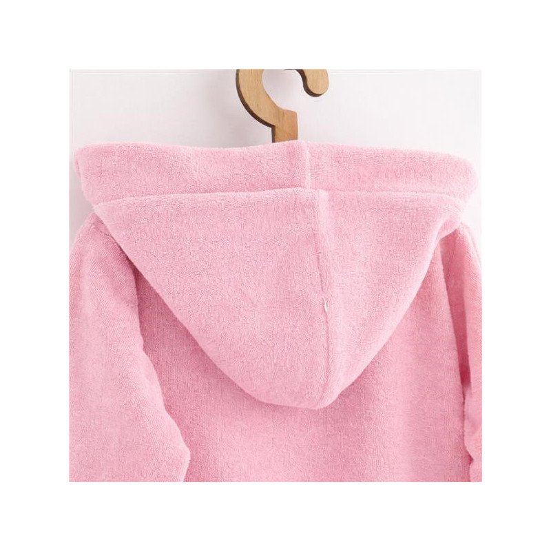 Detský froté župan New Baby pink