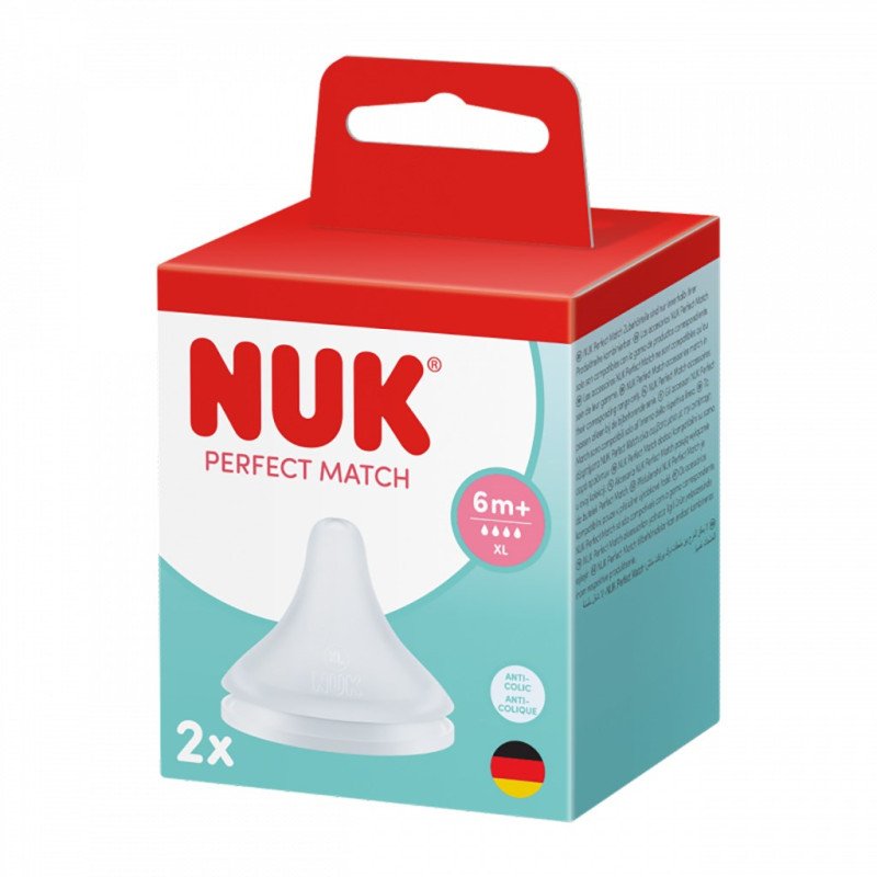 Cumlík-Savička Perfect Match Nuk XL (6+)   2 ks