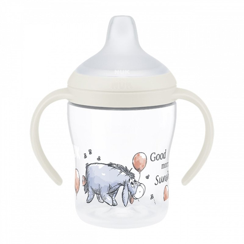 Dojčenská fľaša na učenie NUK Perfect Match DISNEY Macko Pu Oslík 150 ml