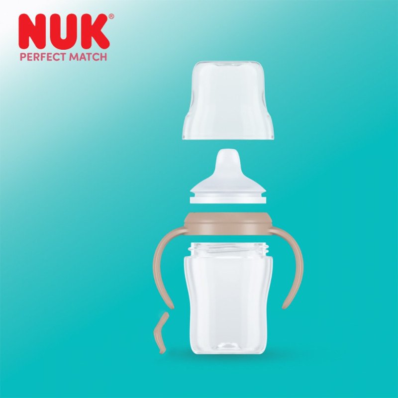 Dojčenská fľaša na učenie NUK Perfect Match DISNEY Macko Pu Winnie 150 ml