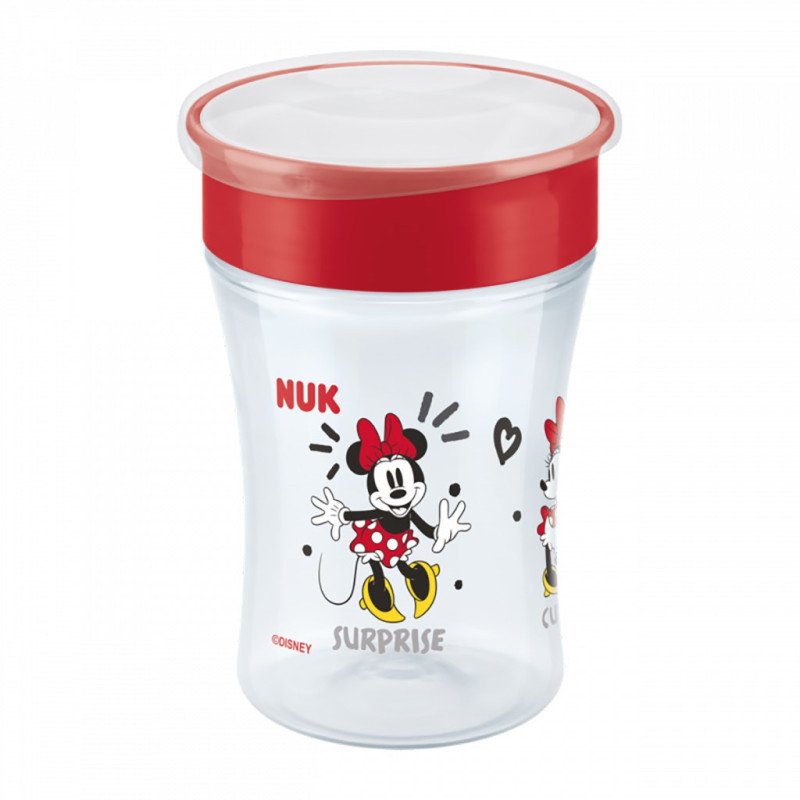 Detský hrnček Magic NUK Cup Minnie  (8+ m.) 360 °  230 ml