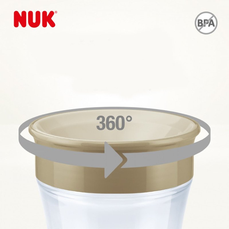 Detský hrnček Magic NUK Cup Mickey Mouse (8+ m.) 360 ° 230 ml