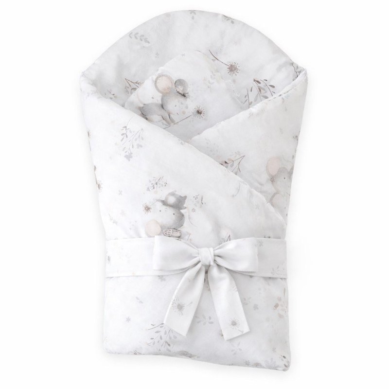 Detská zavinovačka New Baby Cute Mouse  80x80 cm