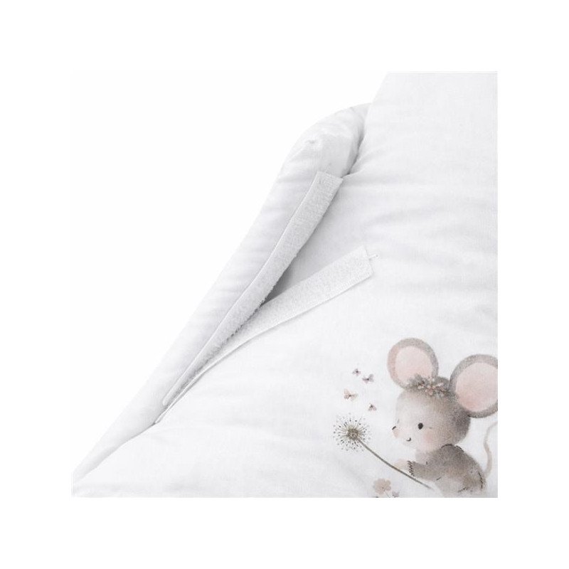 Detská zavinovačka New Baby Cute Mouse  80x80 cm