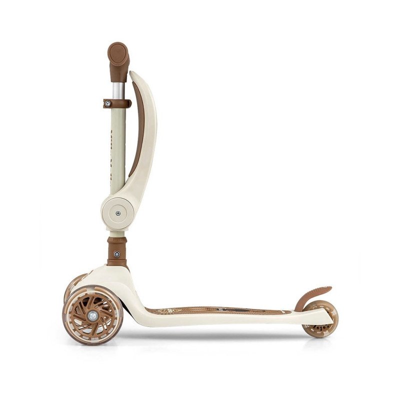 Trojkolesová balančná kolobežka-scooter so sedadlom FUZZY pre deti classic