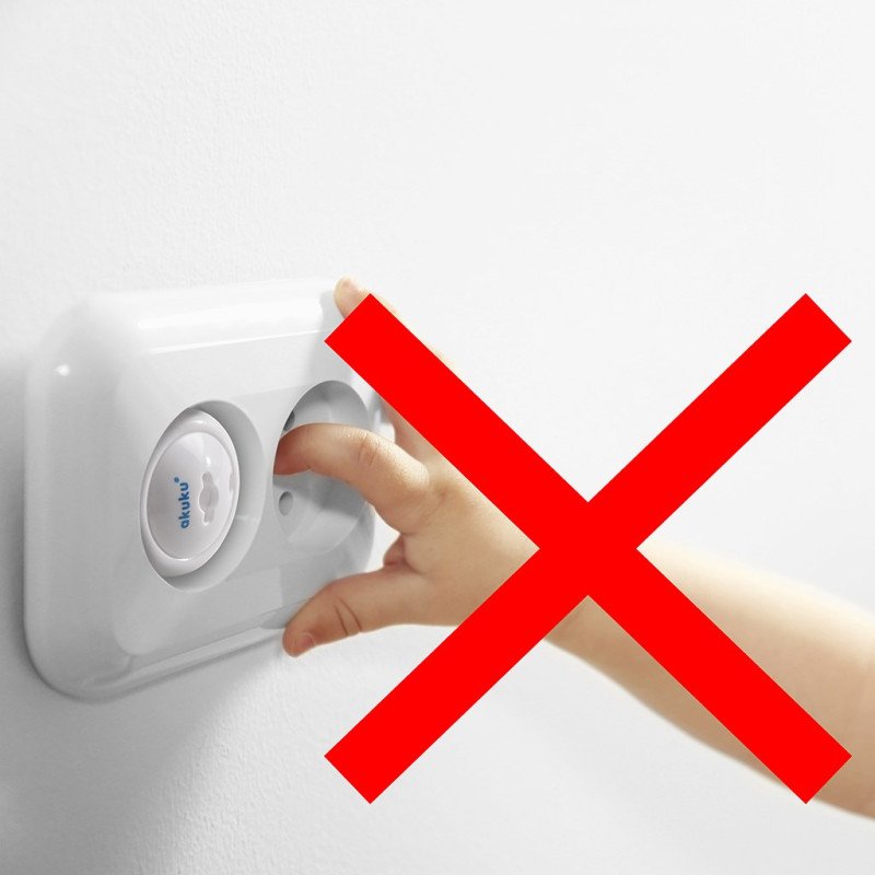 Poistky do zásuvky Akuku  6 ks