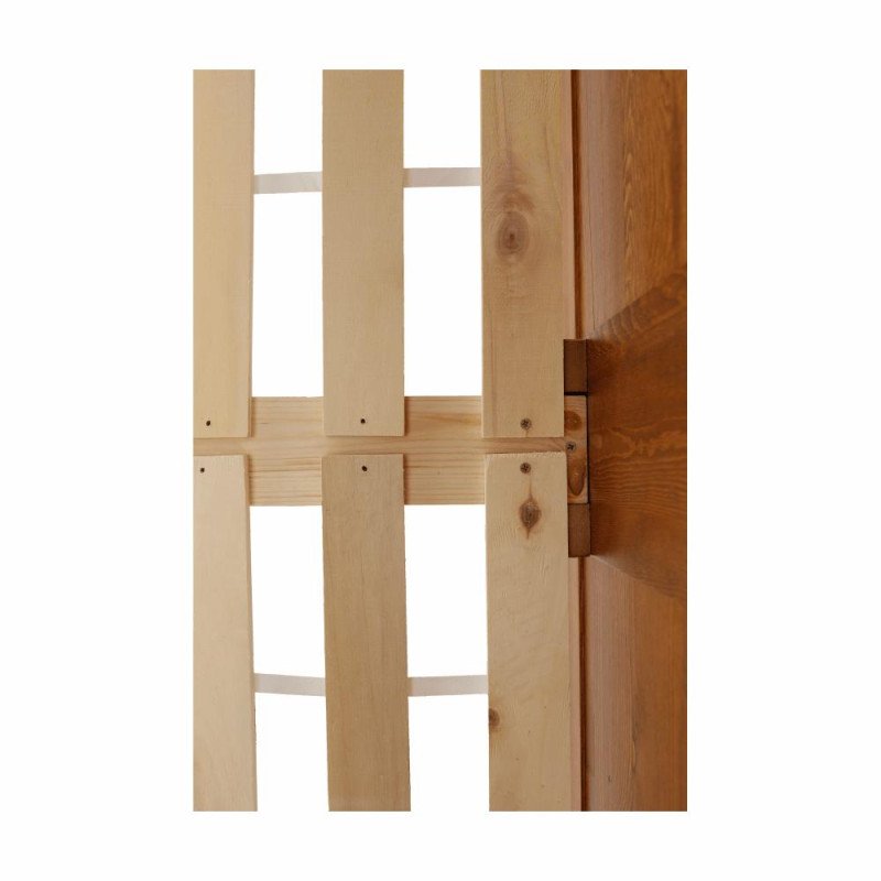 Kondela Posteľ, borovicové drevo v odtieni dub, 180x200, PROVO NEW