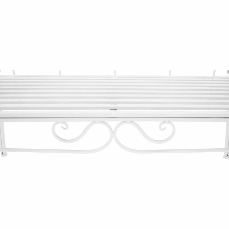 Kondela Záhradná lavička, biela, ETELIA NEW