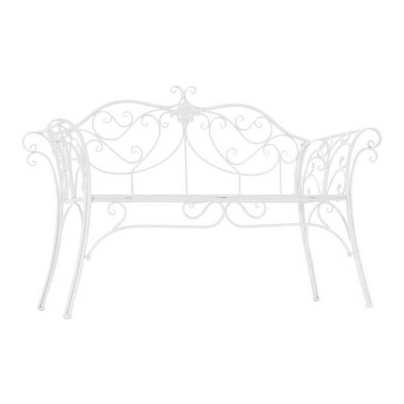 Kondela Záhradná lavička, biela, ETELIA NEW
