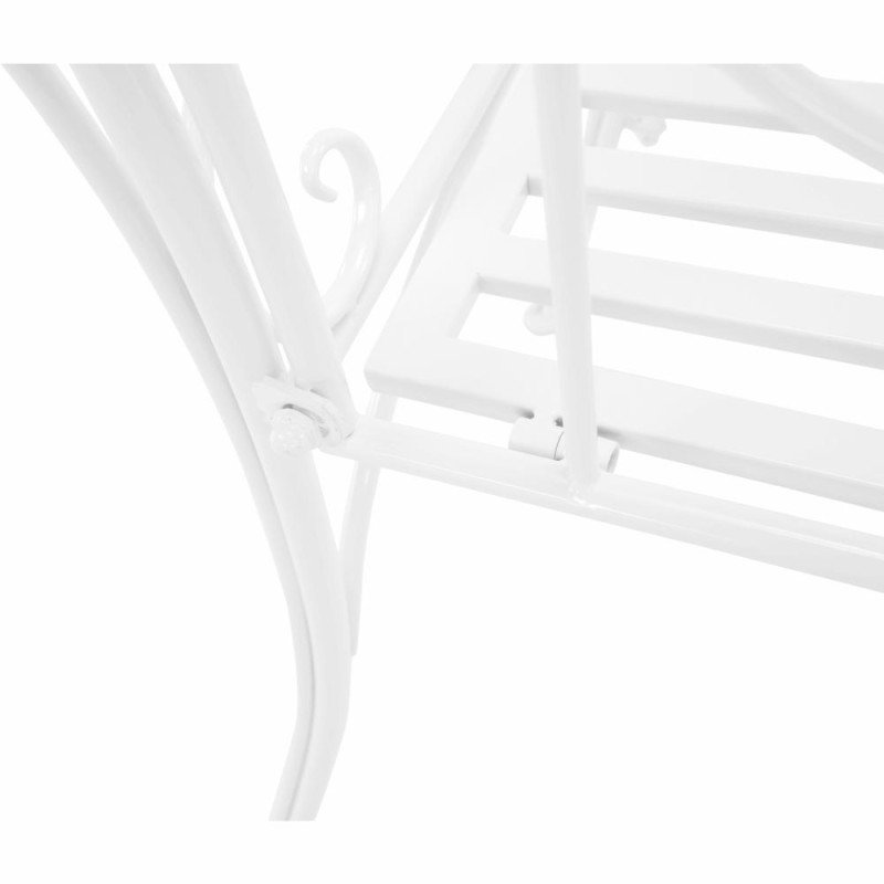 Kondela Záhradná lavička, biela, ETELIA NEW