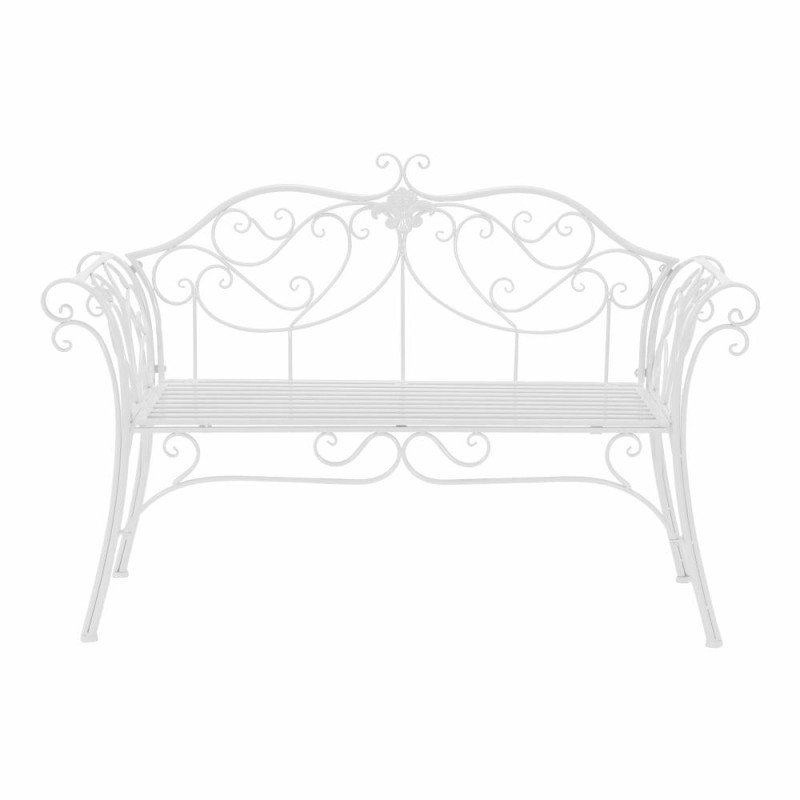 Kondela Záhradná lavička, biela, ETELIA NEW